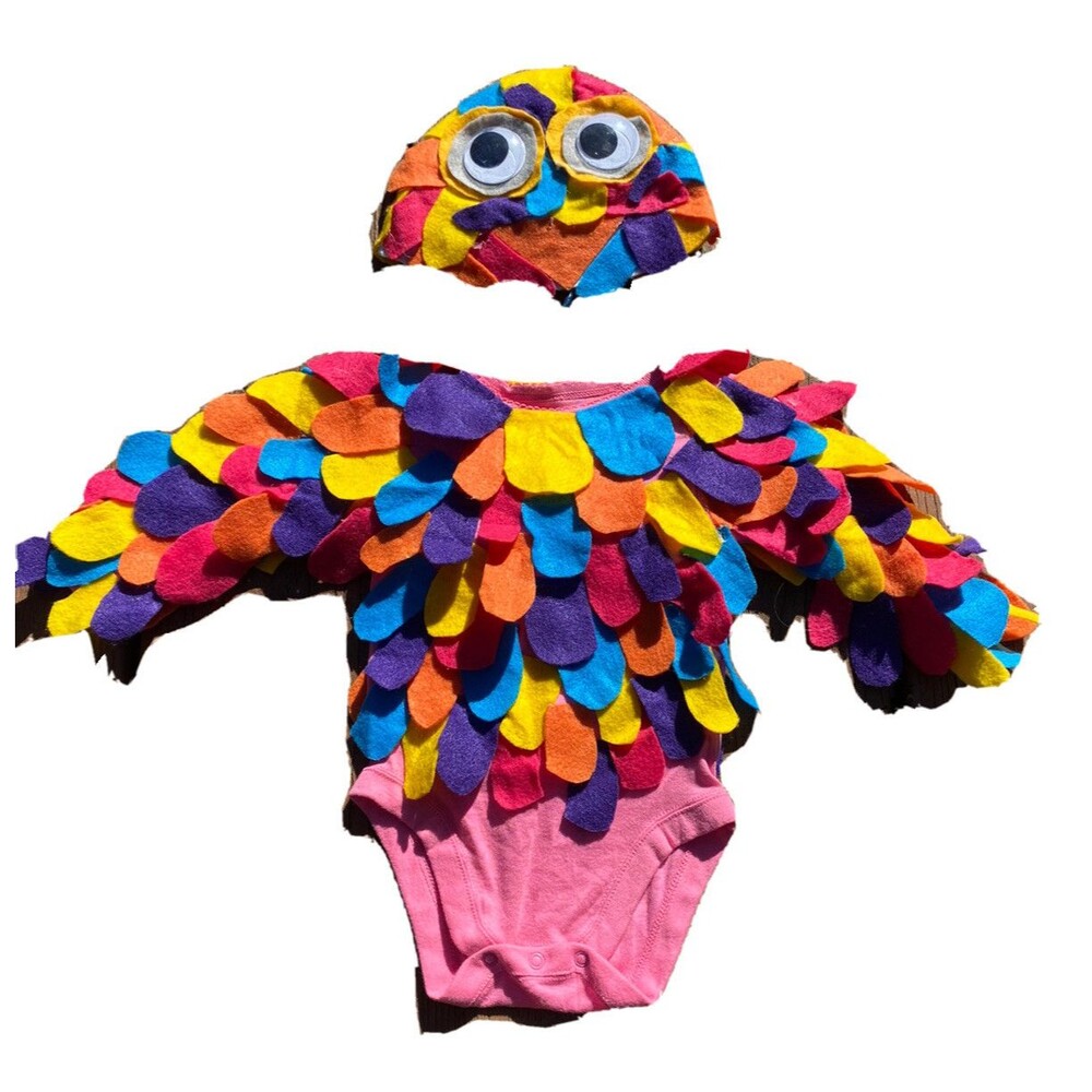 Baby girl Parrot 2 piece Halloween costume size 3-6 Months Bundles